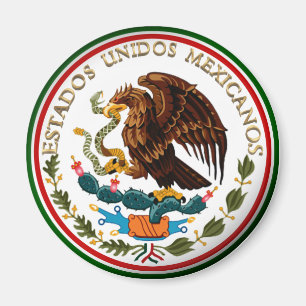 Imán Estados Unidos Mexicanos (Águila de la bandera mex