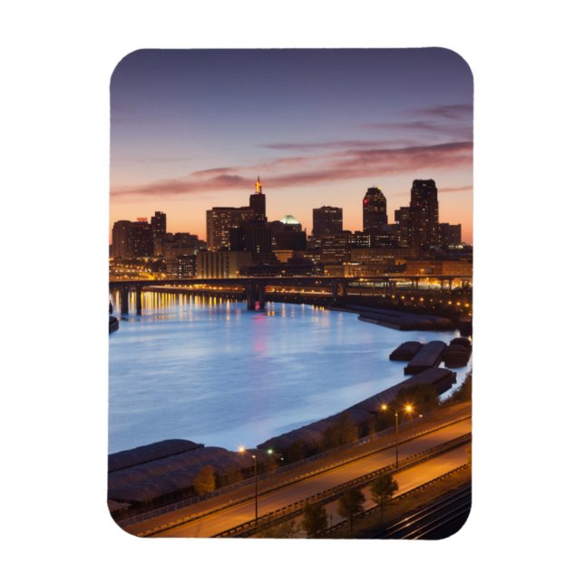 Imán Estados Unidos, Minnesota, Minneapolis, St. Paul 2 (Vertical)
