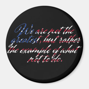 Imán Estados Unidos No Es El Mayor Personalizado