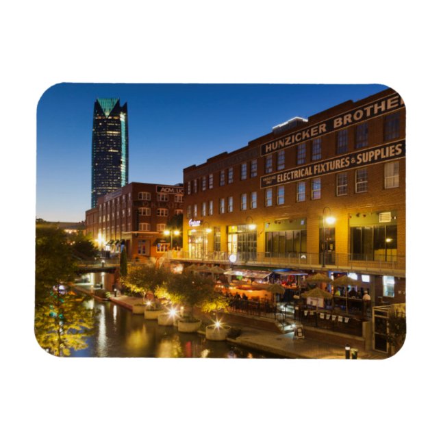 Imán Estados Unidos, Oklahoma, Oklahoma City, Bricktown (Horizontal)