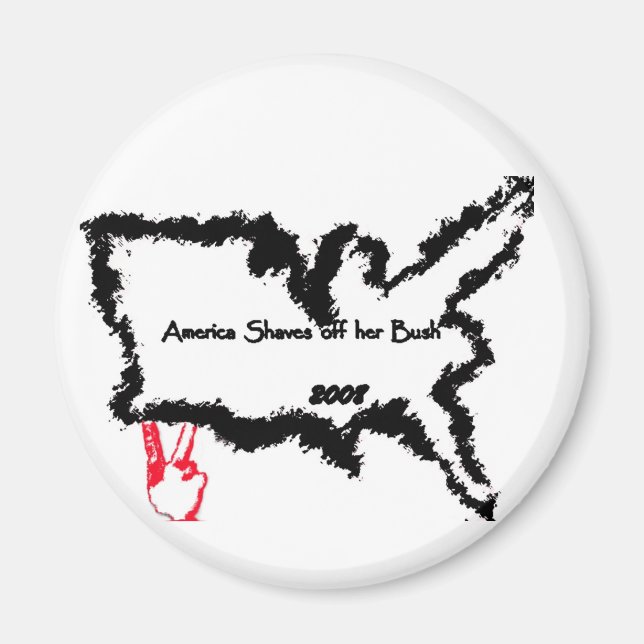 Imán Estados Unidos se jacta de su Bush (Frente)