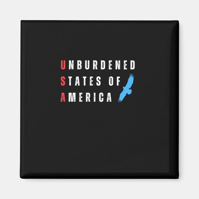 Imán Estados Unidos Sin Carga (Frente)