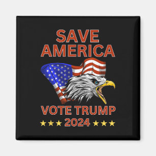 Imán Estados Unidos vota a Trump 2024 Nosotros, el pueb