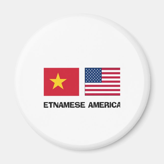 Imán Estadounidense Vietnamita (Frente)