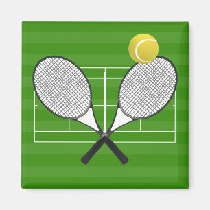 Imán ESTAFAS del campo de tenis y de TENIS