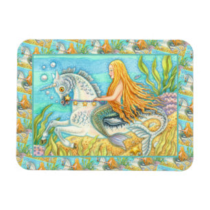 IMÁN ESTALLION DE MERMAID & MAR, FANTASÍA BLANCA UNICOR