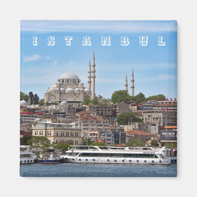 Imán Estambul. Paisaje urbano. (Frente)