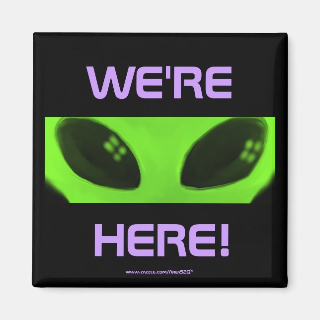 IMÁN ¡ESTAMOS AQUÍ! (Frente)