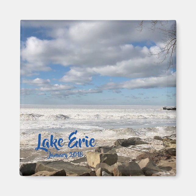 Imán ¡Estamos congelados! (Frente)