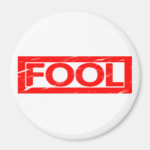 Imán Estampación de tontos