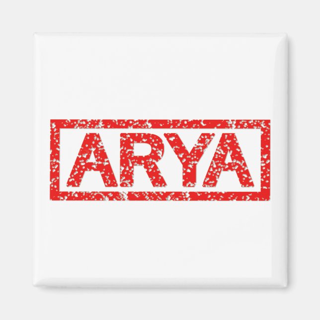 Imán Estampado de Arya (Frente)