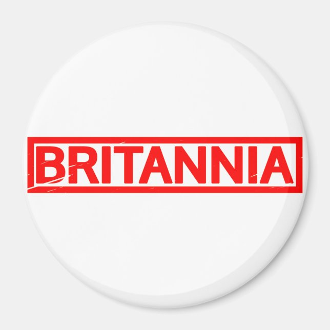 Imán Estampado de Britannia (Frente)