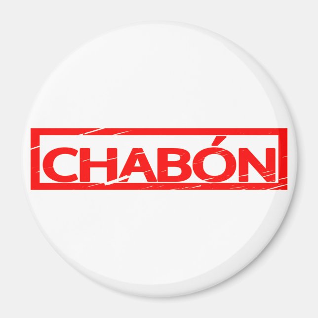 Imán Estampado de Chabón (Frente)