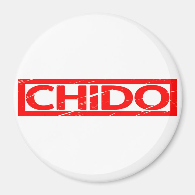 Imán Estampado de Chido (Frente)