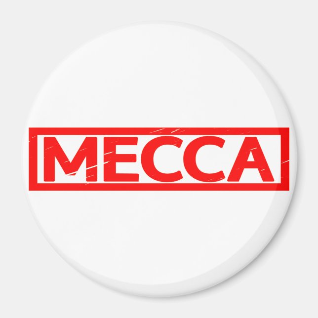 Imán Estampado de la Meca (Frente)