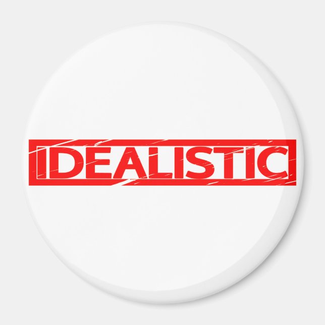 Imán Estampado idealista (Frente)