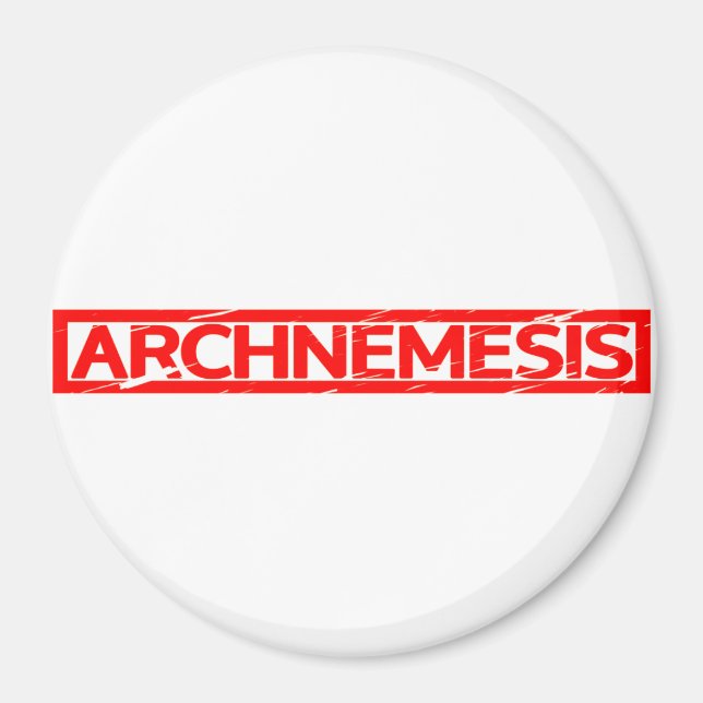 Imán Estampilla de archnémesis (Frente)