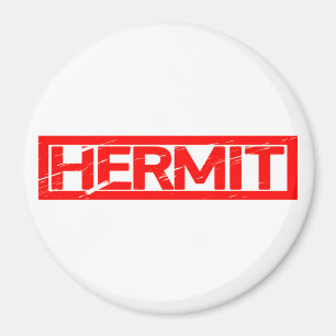 Imán Estampilla de Hermit