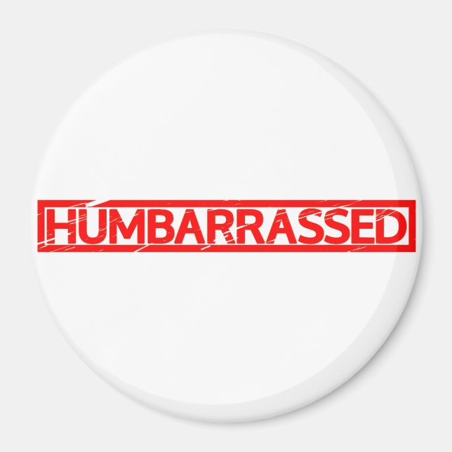 Imán Estampilla de Humbarrasación (Frente)