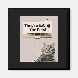 Imán Están comiendo a los Mascotas perros gatos que no