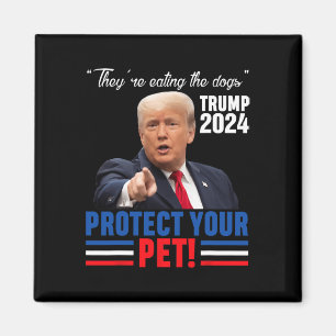 Imán Están Comiendo A Los Perros Trump 2024 Debate Prot