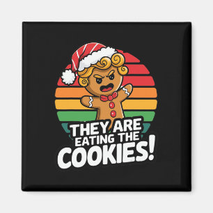 Imán Están Comiendo El Humor De Los Navidades De Pan De