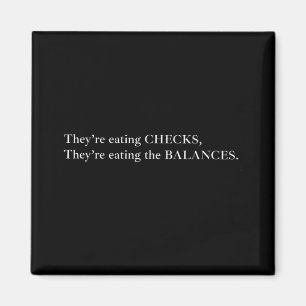Imán Están comiendo los cheques que comen el balán