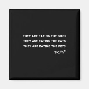 Imán Están Comiendo Los Perros Los Gatos Las Mascotas D