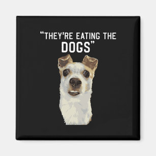 Imán Están Comiendo Los Perros Los Gatos Las Mascotas T