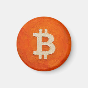 Imán Estándar de Bitcoin (Petróleo, Estilo: 3)