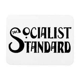 Imán estándar socialista del blanco del logotipo
