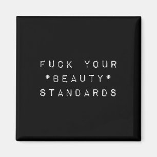 Imán Estándares de belleza - Declaración de feminismo