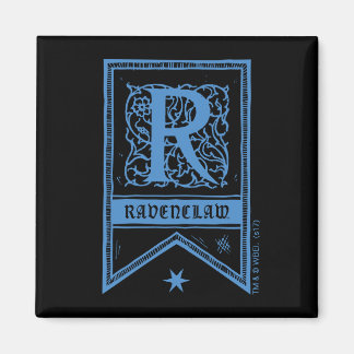 Imán Estandarte con monograma de Ravenclaw de Harry Pot