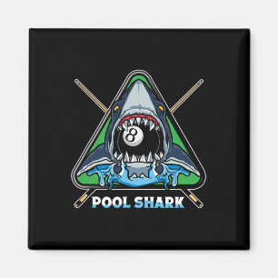 Imán Estanque de billar de tiburones Billiards Pool Sno