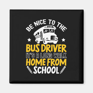 Imán Estar Bien Con El Conductor Del Autobús