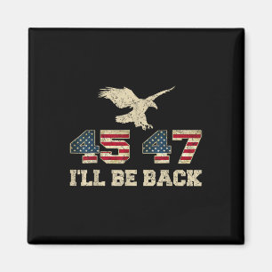 Imán Estar De Vuelta 45 47 Bandera Estadounidense De La