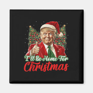Imán Estaré En Casa Para Navidades Navidad Festividad D