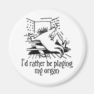 Imán ¡Estaría jugando bastante mi órgano!