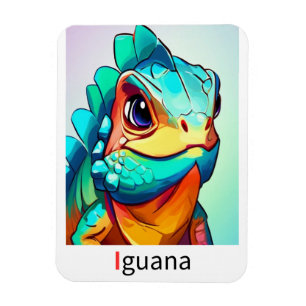 Imán Estas son tarjetas alfabéticas de colores.