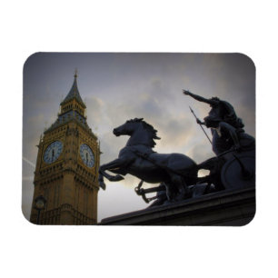 Imán Estatua Boadicea - Big Ben - Londres - Magnet