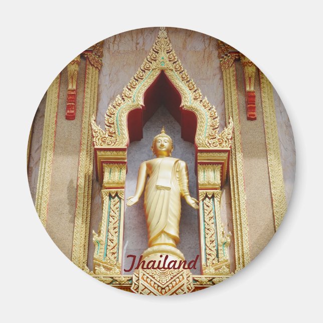 Imán estatua budista (Frente)
