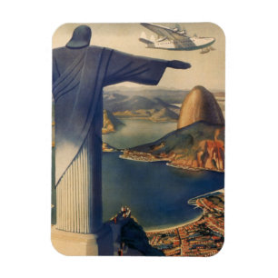 Imán Estatua Cristo Redentor, Río de Janeiro, Brasil