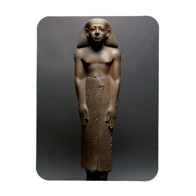 Imán Estatua de Amenemhatankh, trabajadora de Crocodilo (Vertical)