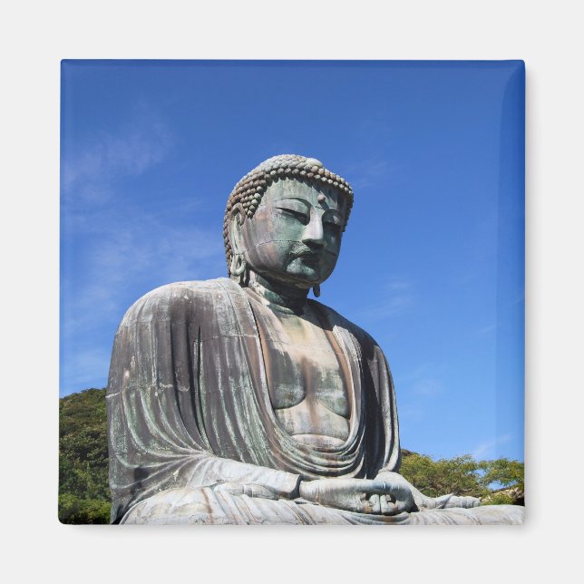 Imán Estatua de Buda en Kamakura, Japón (Frente)