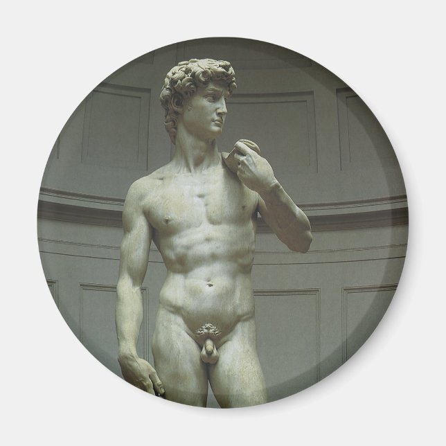 Imán Estatua de David por Michelangelo (Frente)