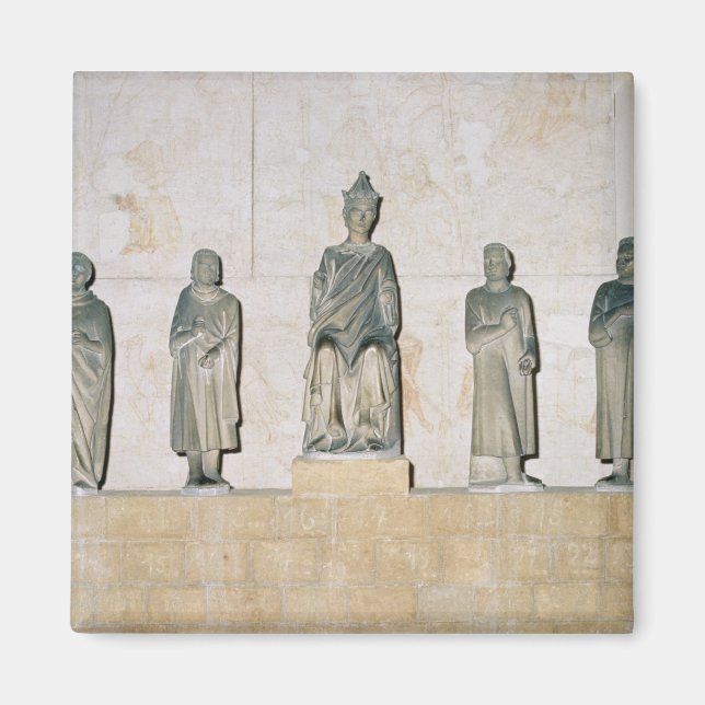 Imán Estatua de Enrique VII, Santo emperador romano (Frente)