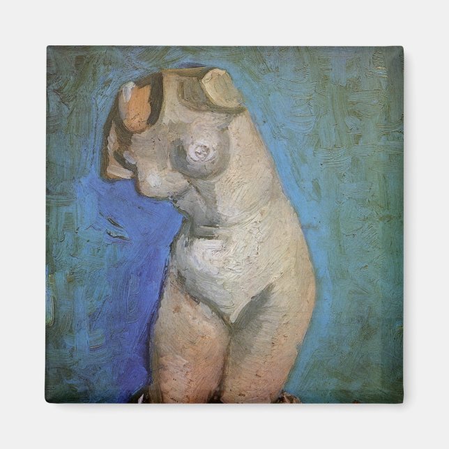 Imán Estatua de escayola Torso femenino por Vincent van (Frente)