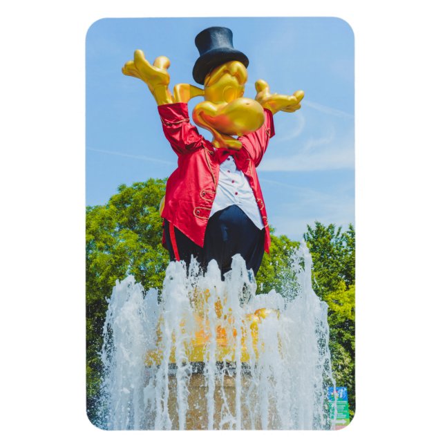 Imán Estatua de Gardaland, Italia (Vertical)