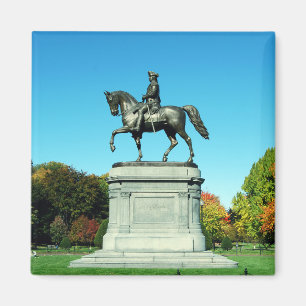 Imán Estatua de George Washington en los jardines públi