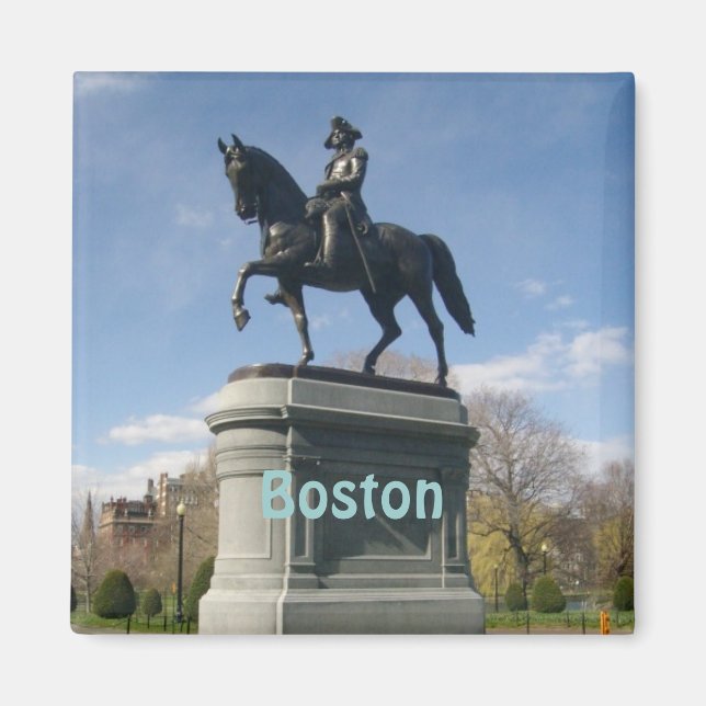 Imán Estatua de George Washington Magnet (Frente)
